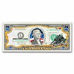 Celebrating America $2 Bill - Vintage U.S. Marines