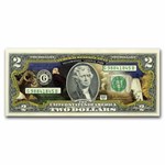 Celebrating America $2 Bill - Yellowstone National Park