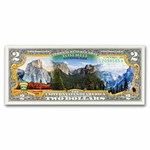 Celebrating America $2 Bill - Yosemite National Park
