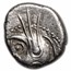 Celtic Gaul AR Quinarius (1st Century BC) VF (Gallic Wars)