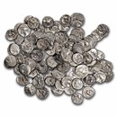 Celtic Gaul AR Quinarius (1st Century BC) VF (Gallic Wars)
