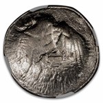 Celts Danubian Tetradrachm Phillip III (3rd-2nd Cent. BC) AU NGC