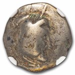 Celts Lower Danube AR Drachm (2nd-1st Century BC) F NGC