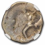 Celts Lower Danube AR Drachm (2nd-1st Century BC) F NGC
