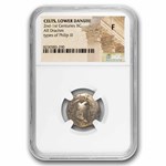 Celts Lower Danube AR Drachm (2nd-1st Century BC) F NGC