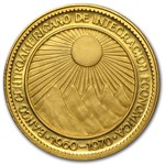 Central America Gold 50 Pesos Economic Integration Proof