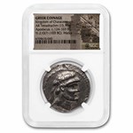 Characene, Apodacus AR Tetradrachm (124-103 BC) VF NGC 5/2