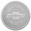 Chevrolet Genuine Parts Logo (1934-1940) 1 oz Silver w/ TEP