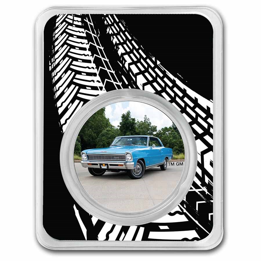 Chevrolet Nova SS 1 oz Colorized Silver (in TEP)