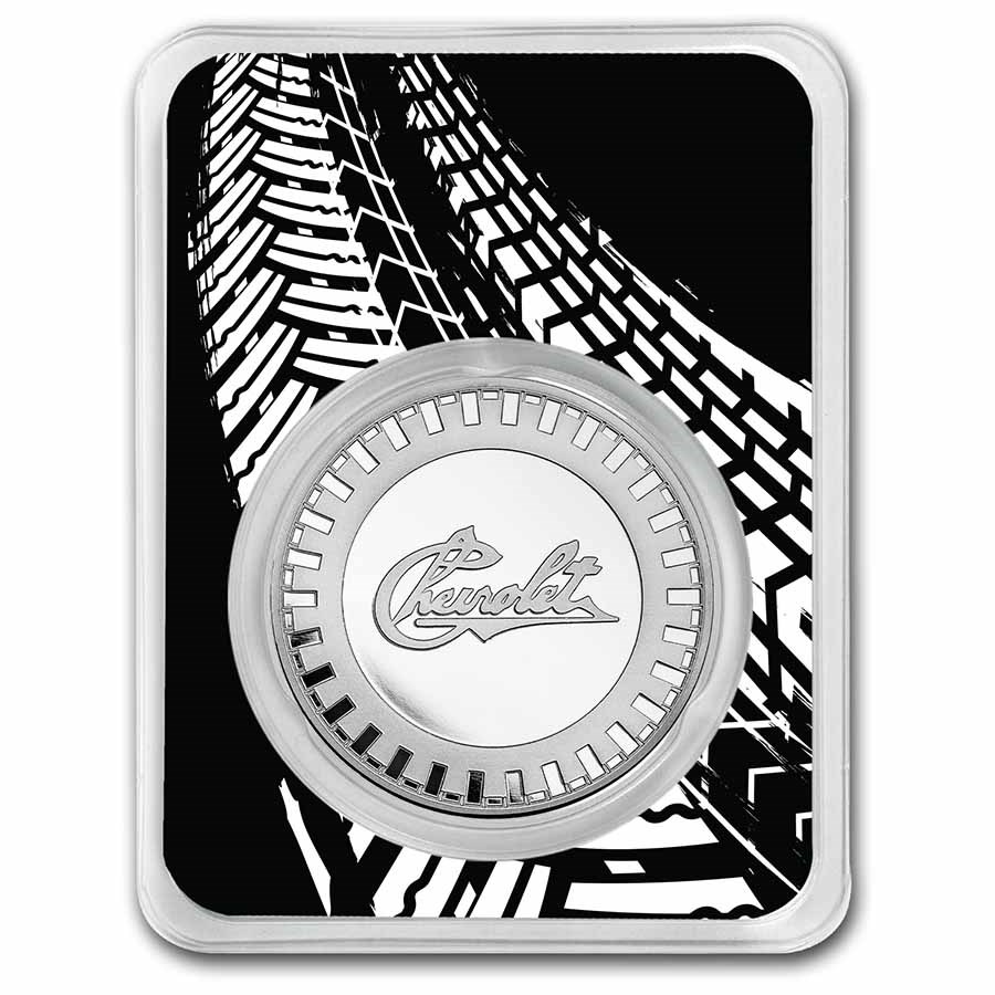 Chevrolet Original Logo (1911-1914) 1 oz Silver w/ TEP