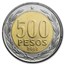 Chile 1 Peso - 500 Pesos 6-Coin Set BU (Landscape Packaging)