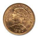 Chile Gold 100 Pesos (Abrasions, Random Dates)