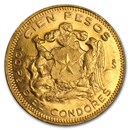 Chile Gold 100 Pesos (Random) AU
