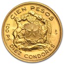 Chile Gold 100 Pesos (Random) Avg Circ