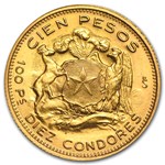 Chile Gold 100 Pesos (Random) Avg Circ