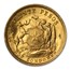 Chile Gold 20 Pesos (Random) Avg Circ