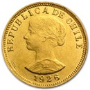 Chile Gold 50 Pesos AU/BU (Random)