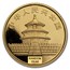 China 1/10 oz Gold Proof Panda (Random Year, In Capsule)