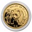 China 1/20 oz Gold Proof Panda (Random Year, In Capsule)