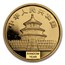 China 1/20 oz Gold Proof Panda (Random Year, In Capsule)