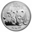 China 1 oz Silver Panda Gem BU PCGS FirstStrike® (Random Year)