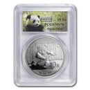 China 1 oz Silver Panda MS-70 PCGS (Random Year)