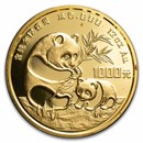 China 12 oz Gold Panda Proof (Random Year)