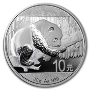 China 30 gram Silver Panda (Random Year)