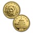 China 5-Coin Gold Panda Proof Set (Random Year 1986-1994)
