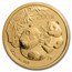 China 5-Coin Gold Panda Set BU (Random Year 1983-2015, Sealed)