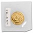 China 5-Coin Gold Panda Set BU (Random Year 1983-2015, Sealed)