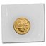 China 5-Coin Gold Panda Set BU (Random Year 1983-2015, Sealed)