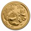 China 5-Coin Gold Panda Set BU (Random Year 1983-2015, Sealed)