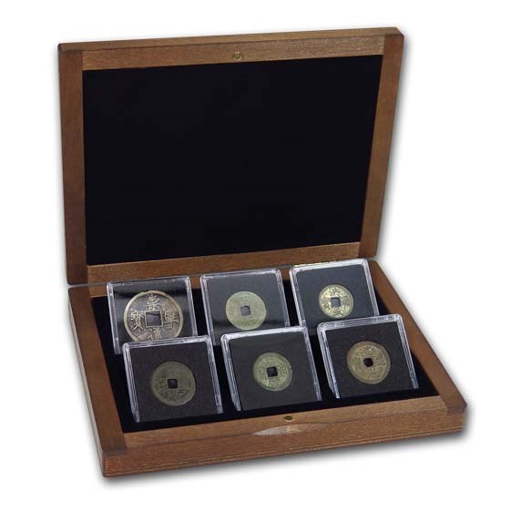 China 6-Coin Cash Imperial Coins Collection China 6-Coin Cash Imperial Coins Collection