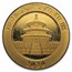 China 8 gram Gold Panda BU (Abrasions)