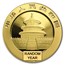 China 8 gram Gold Panda BU (Random Year, Sealed)