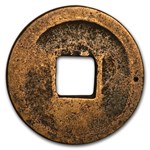 China Ming Dynasty AE Cash Yongle Emperor (1402-1424 AD) Avg Circ