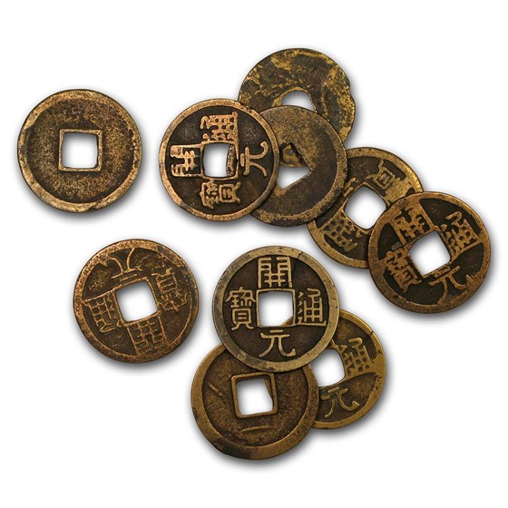 China Ming Dynasty AE Cash Yongle Emperor (1402-1424 AD) Avg Circ China Ming Dynasty AE Cash Yongle Emperor (1402-1424 AD) Avg Circ