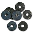 China Qin Dynasty AE Cash (221-206 BC) Avg Circ