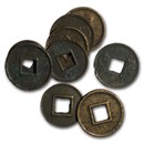 China Xin Dynasty AE Cash Wang Mang (9-23 AD) Avg Circ