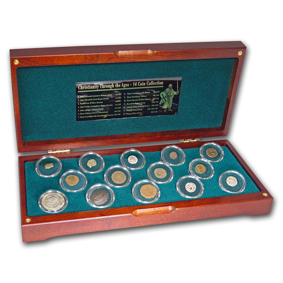 Christianity Through The Ages 14-Coin Collection