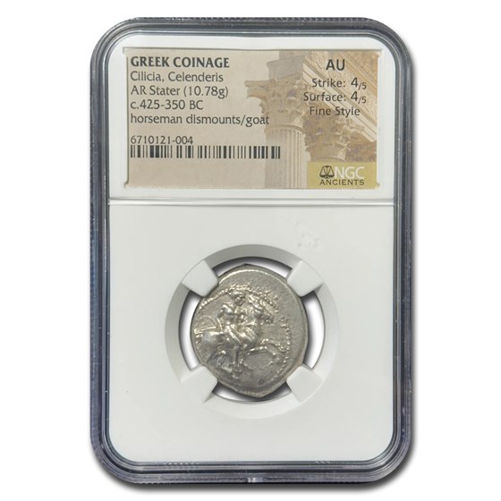 Cilicia Celenderis AR Silver Stater (425-350 BC) AU NGC (4/4) Cilicia Celenderis AR Silver Stater (425-350 BC) AU NGC (4/4)