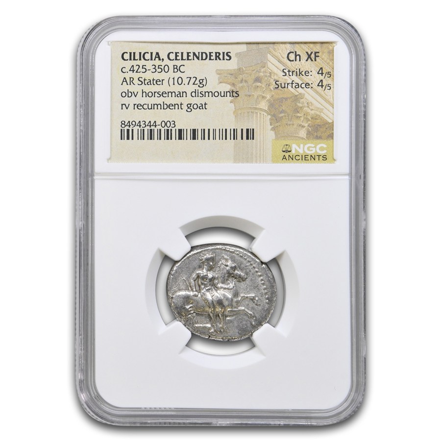 Buy 425-300 BC Cilicia Celenderis Silver Stater Ch XF NGC | APMEX