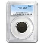 (Circa 1785) USA Bar Cent XF-45 PCGS
