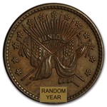 Civil War Token Average Circulated (Random)
