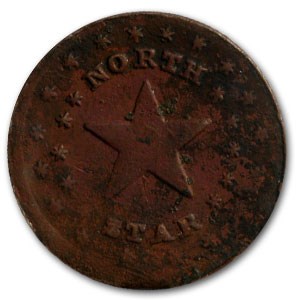 Civil War Token Patriotic 250/437 VG Cleaned R6 Civil War Token Patriotic 250/437 VG Cleaned R6
