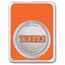 Clemson University 1 oz Silver Colorized Round (in TEP)