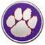 Clemson University 1 oz Silver Colorized Round (in TEP)