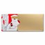 Coca-Cola® 1/1000 oz Gold Polar Bear in Sunglasses Shaped Coin