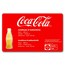Coca-Cola® 1/1000 oz Gold Shaped Bottle in Card